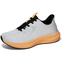 HUSK'SWARE Barfußschuh (Breite Herrenschuhe-Komfort, Dampfung & Atmungsaktivitat) Atmungsaktiv, Leicht & Stoßdämpfend, Ideal für Breite Füße grau 39 EU