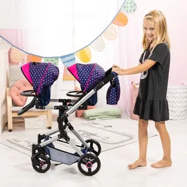 Bayer - Twin Pram - Neo - Purple 26254AA)