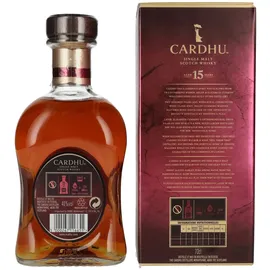 Cardhu 15 Years Old Single Malt Scotch 40% vol 0,7 l Geschenkbox