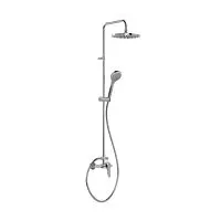 Tres armaturen Tres Fuji Duscharmatur Set 28128004NM Unterputz, Kopfbrause