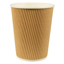 Papstar Trinkbecher Coffee To Go 90128 0,2l Braun + Company Einwegbecher 10 Stück(e) 200 ml Karton
