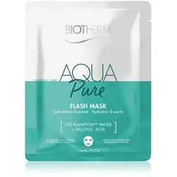 Biotherm Aqua Pure Super Concentrate Zellschicht-Maske mit feuchtigkeitsspendender Wirkung für die Regeneration der Haut 31 g