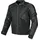 Solid perforierte Motorrad Leder Textiljacke L