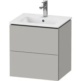 Duravit Waschtischunterschrank 2 Auszüge 52 x 42,1 x 55 cm Betongrau Matt