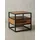 KADIMA DESIGN Nachtschrank 50 x 45 x 45 cm Braun