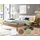 Hasena Rapallo 90 x 200 cm Fußhöhe 25 cm weiss deckend