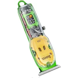 HOCO DAR12 Haarschneider mit Ölkopf-Klinge & LED-Display – Grün - Grün