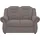 Home Affaire 2-Sitzer »Boston«, Sofa mit hoher Rückenlehne braun