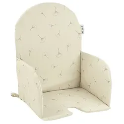 Meyco Baby Ginkgo Sitzverkleinerer für Kinderhochstuhl - Soft Sand
