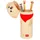 Legami 2-in-1-Federmäppchen Kawaii - Golden