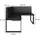 Vicco Eckbank, Schwarz, 120 x 120 cm,