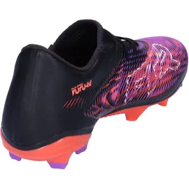 Puma Herren Fussballschuhe FUTURE 8 MATCH Low FG/AG Fussballschuh, Black White-Glowing Red 48 - 48