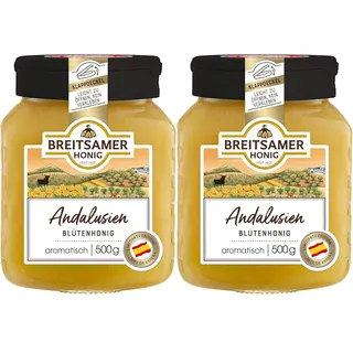 Breitsamer Honig aus Andalusien, 500 g (Packung mit 2)
