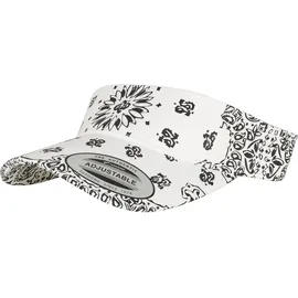 Flexfit Visor Bandana Print weiß ONE SIZE