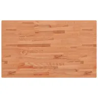 VidaXL Waschtischplatte 100x60x1,5 cm Massivholz Buche