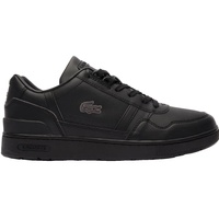 Lacoste T-Clip 223 3 SMA-Ledersneaker, schwarz