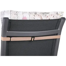 GO-DE Hochlehner-Auflage 120 cm x 50 cm x 6 cm, beige