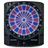 CARROMCO Turbo Charger 4.0 Elektronische Dartscheibe inkl. 6 Softdarts