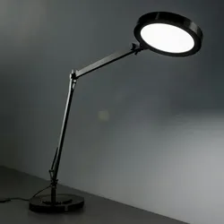 Futura tl1, schwarze technische Tischlampe, Ideal Lux