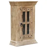 SIT Möbel Hängeschrank DAIPUR beige natur Holz, Mangoholz,Mangoholz,Mangoholz, massiv, 1 Fächer, 44x70x20 cm, hängend, Badezimmer, Badezimmerschränke, Hängeschränke