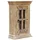 SIT Möbel Hängeschrank DAIPUR beige natur Holz, Mangoholz,Mangoholz,Mangoholz, massiv, 1 Fächer, 44x70x20 cm, hängend, Badezimmer, Badezimmerschränke, Hängeschränke