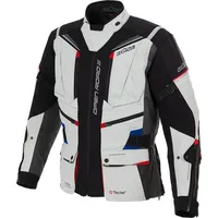 BÜSE Open Road III, Textiljacke wasserdicht Damen - Hellgrau/Schwarz/Blau/Rot