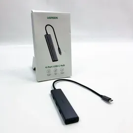 UGREEN 4 Port Usb-c Auf 4x Usb 3.2 Hub-splitter Silber