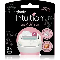 Wilkinson Sword Intuition 2in1 Shea Butter Rasierklingen 3 St.