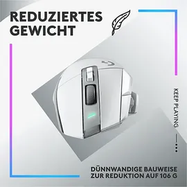 Logitech G502 X Plus Gaming Maus Weiß