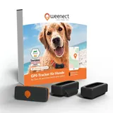 Weenect XS für Hunde - NEU Mini GPS-Tracker für Hunde | GPS-Tracking in Echtzeit | Kleinstes Modell auf dem Markt | Abonnement | Wasserdicht