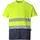PORTWEST T-shirt "S173" Komfort - Xxl - gelb/marine