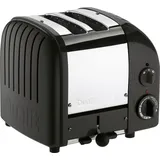 Dualit Classic Toaster Premium 2-Schlitz inkl. Gratis Schwarz