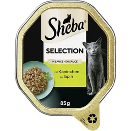 Sheba Selection in Sauce mit Kaninchenhäppchen 2 x 11 x 85 g