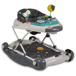 Cangaroo Lauflernhilfe Cosmos 3 in 1 Wippe, Stopper Musik Licht höhenverstellbar türkis