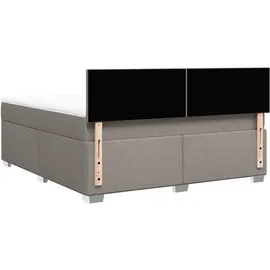 vidaXL Boxspringbett 180 x 200 cm Schwarz