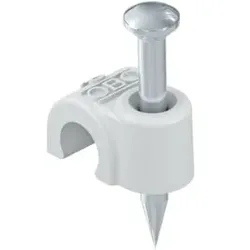 OBO Bettermann Vertr Iso-Nagel-Clip 20mm 2020 40 LGR