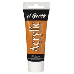 KREUL el Greco Acrylfarbe siena natur 75,0 ml