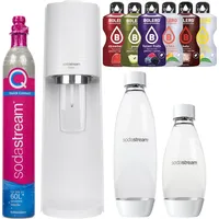 Wassersprudler SodaStream Terra White + 1 Flasche, Weiß, 1L + 1 Flasche, Weiß, 0,5L + Bolero - Weiß