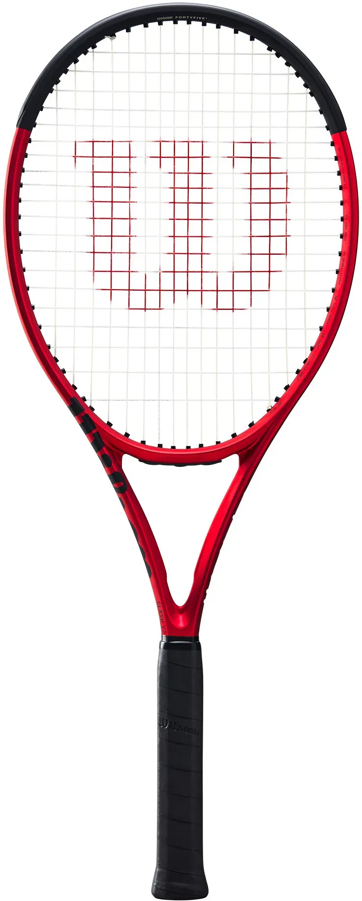 Tennisschläger Wilson Clash 100 Pro v2.0  L4 - Rot,Schwarz