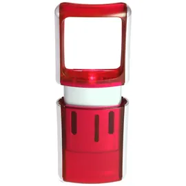 Wedo Lupe eckig beleuchtet rot