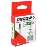 arrow tool group Blindniete Ø 3 mm x 10 mm 50 Stück