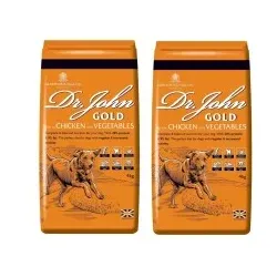 Dr John Gold Trockenfutter Huhn und Gemüse 2x4 kg