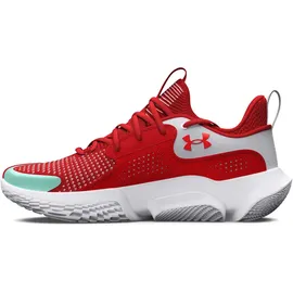 Under Armour Flow Futr X 3 Basketballschuhe, 600 - red/white/red 43