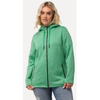 Ulla Popken Sweatjacke in frühlingsgrün | Gr.: 58-60