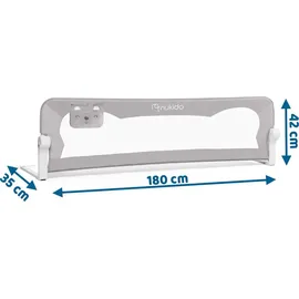 OEM Schutzbettgitter 180 x 42 x 35 cm Nukidograu