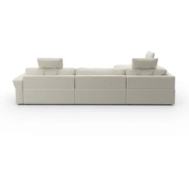 sit&more Ecksofa »Cadabra L-Form«, Breite 356 cm, mit Sitztiefenverstellung beige