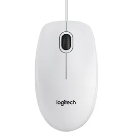 Logitech B100 Optical Mouse weiß