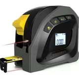 Laser-Entfernungsmesser mit hintergrundbeleuchtetem LCD-Display, Maßband, 40 m Laser-Entfernungsmesser, 5 m Maßband, Laser zum Messen, tragbar,