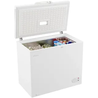 Tronitechnik TroniTechnik® Gefriertruhe Kühltruhe BORGAR PRO mit 2in1 Gefrier- und Kühlfunktion 210 Liter, 223kwh/Jahr LED-Licht