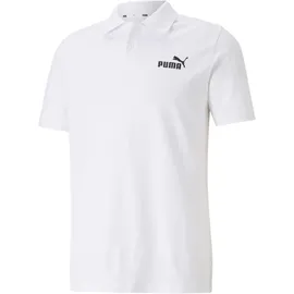 Puma ESS Pique Polo weiß XXL